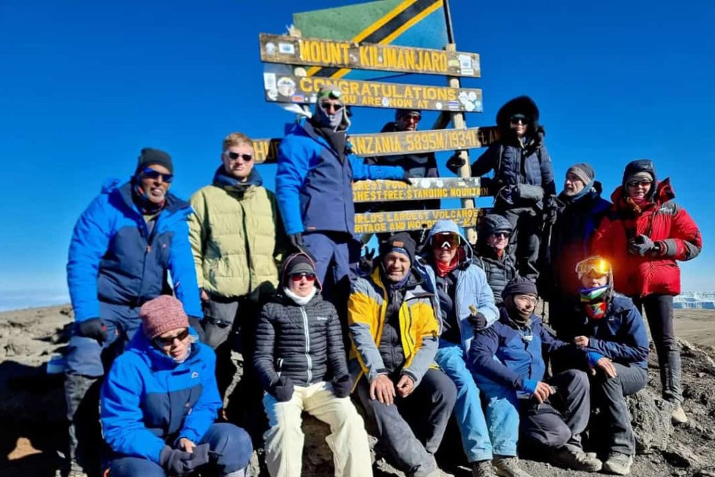 7 days machame route