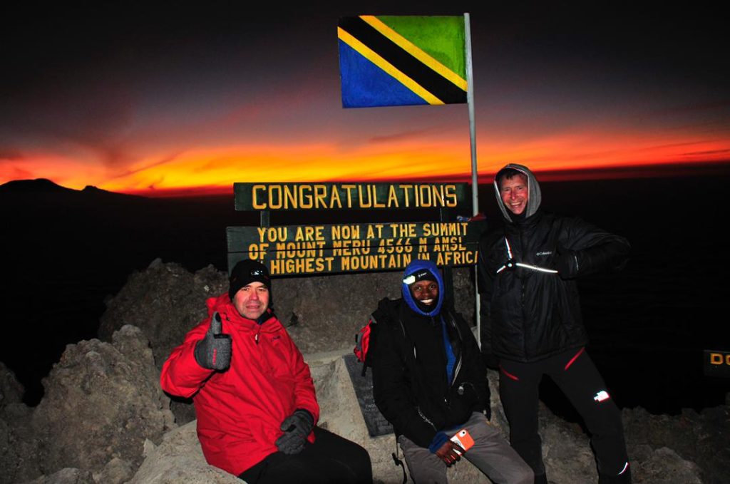 Mount Meru climbing