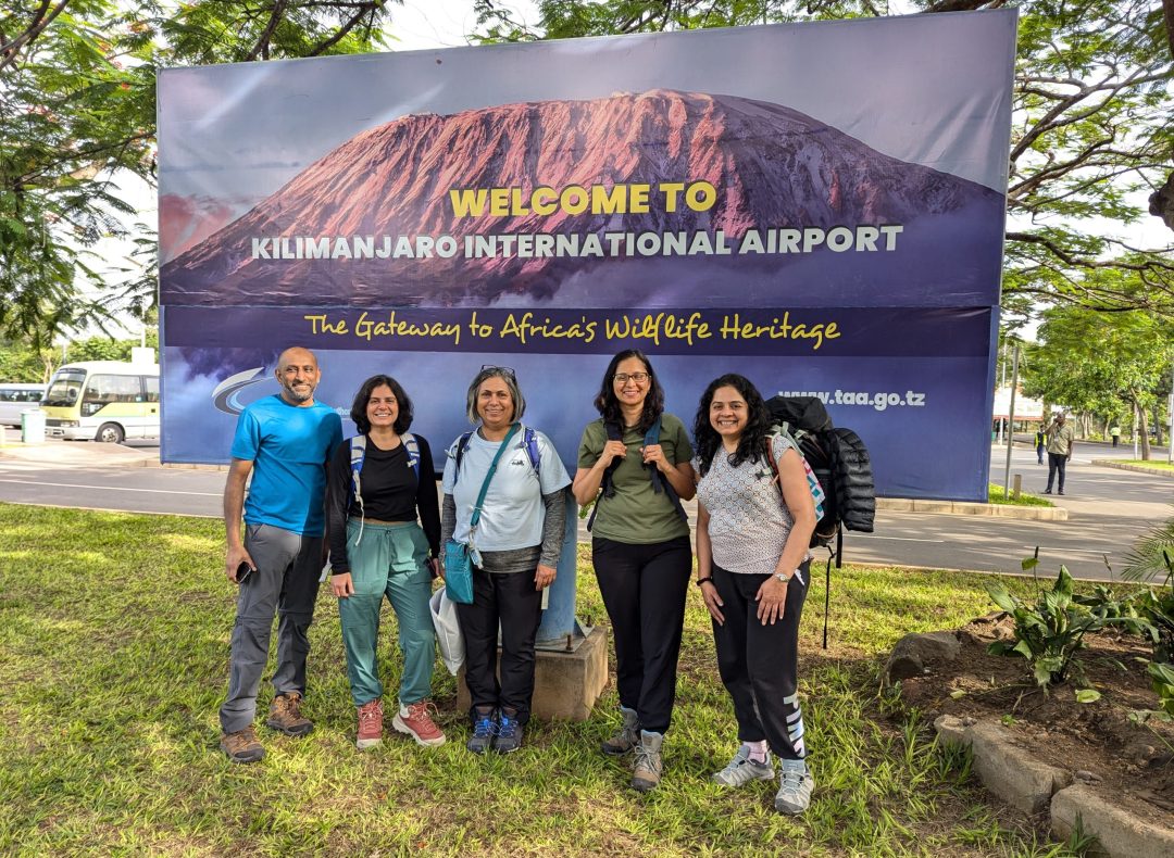 Arriving at Kilimanjaro International Airport