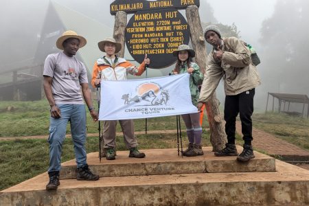 Day 2 Mandara Hut (2700m) to Horombo Hut (3720m)