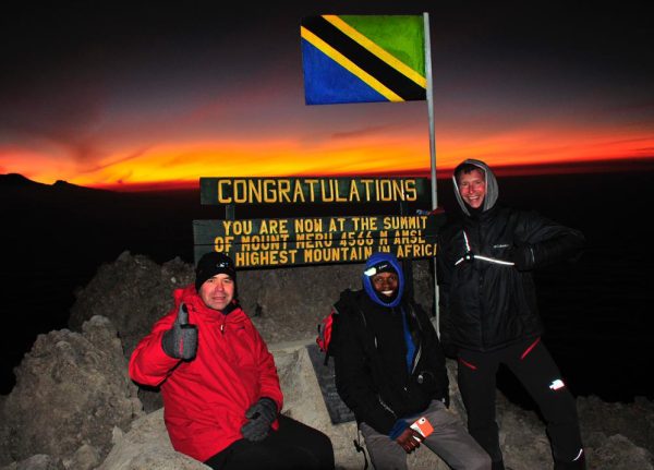 Mount Meru climbing